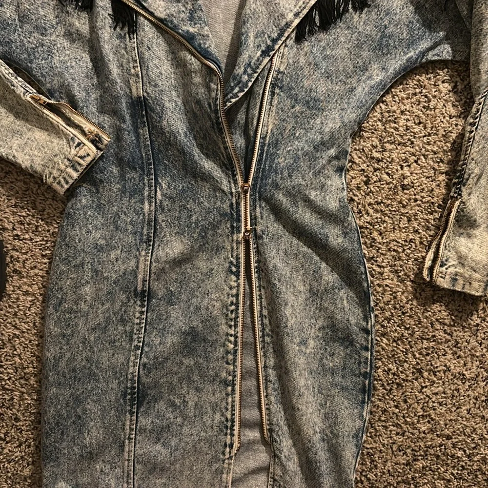 Vintage Paris Blues Cowgirl dress - Picture 4 of 9